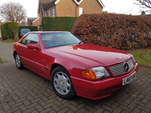 1994 Very low mileage SL280 Great Condition Red SOLD