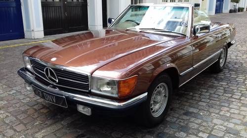 1978 STUNNING AND PRISTINE 350SL WITH ONLY 34000 MILES For Sale
