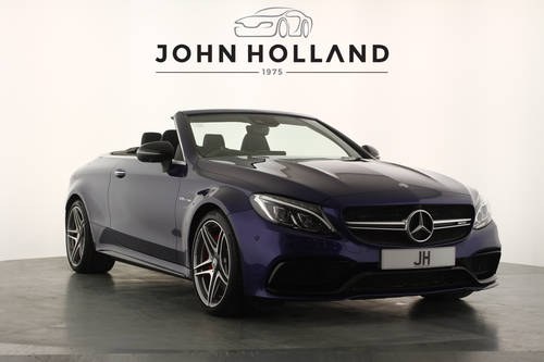 2017/17 Mercedes C63 S Convertible,Night PK,Surround Cameras For Sale