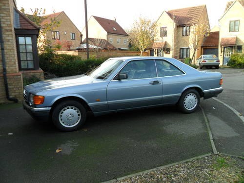 1988 MERCEDES SEC ONLY 88700 MILES SOLD