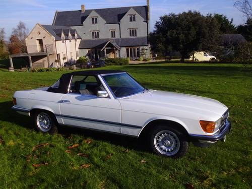 1993 Mercedes 280SL sports with only 52,000 miles SOLD