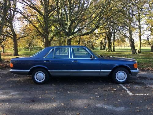 Mercedes 280 SE W126 1984/A only 22,000 miles  For Sale