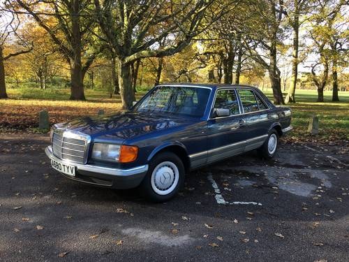 1984 Mercedes 280 SE W126 Auto Saloon 22,000 miles great price For Sale