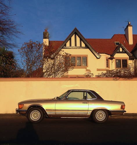 1979 Mercedes 350 SL Roadster with Hardtop 91980 miles For Sale