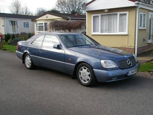 1993 Mercedes 600 SEC (W140) For Sale by Auction