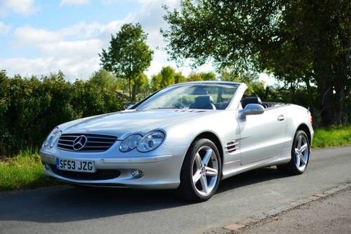 2003 Mercedes SL350 (R230) For Sale by Auction