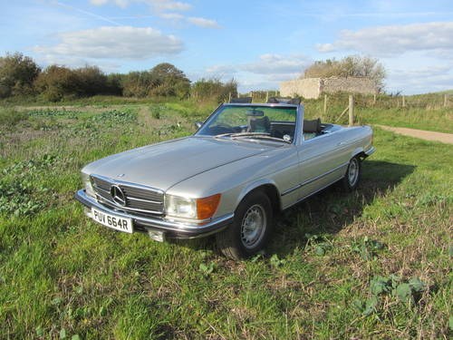 1977 Mercedes Benz 350SL, 46,000 miles from new, 1 owner In vendita