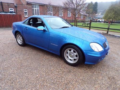 FEBRUARY AUCTION. 2000 Mercedes 200 SLK For Sale by Auction