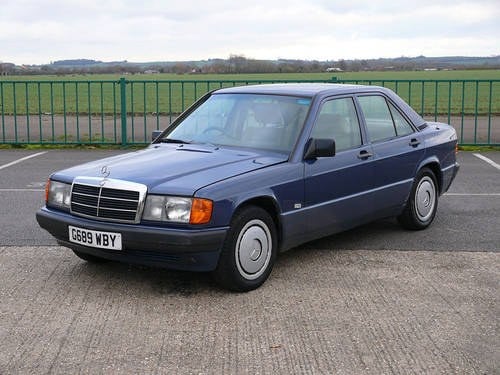 1989 Mercedes 190E 2-litre Auto, 1 Owner, Leather Interior VENDIDO