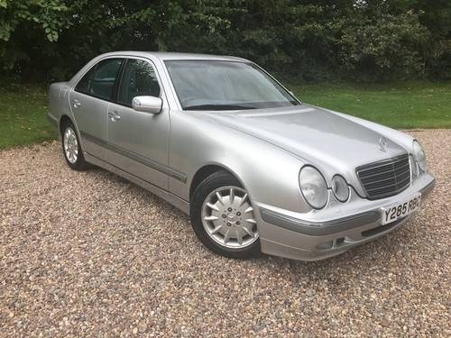 Mercedes E200 2001 one owner, low miles, perfect For Sale