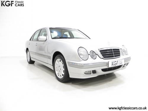 2000 A Sublime Mercedes-Benz E240 Elegance with Just 44,074 Miles SÅLD