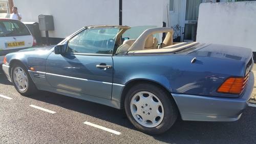 Mercedesl 500sl 1994 Blue HPI Clear FSH V8 For Sale