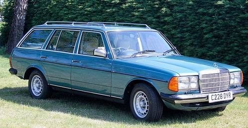 1986 Mercedes W123 280 TE Estate In vendita