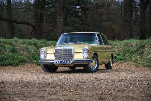 1972 An absolutely outstanding  Mercedes W108 For Sale