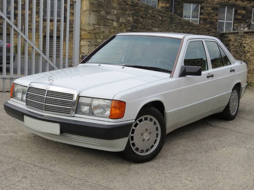 1990 Mercedes W201 190D Auto LHD - 56K - FSH - The Best Available SOLD