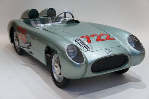 1950 Mercedes 722 Stirling Moss childs petrol ride on For Sale