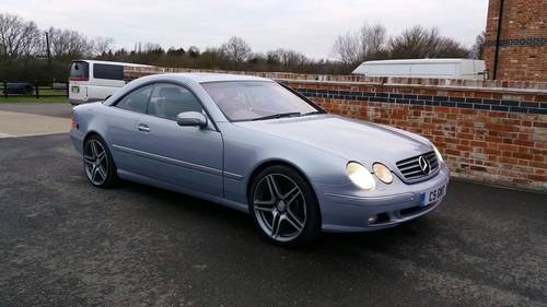 Mercedes CL 500 2000 For Sale by Auction