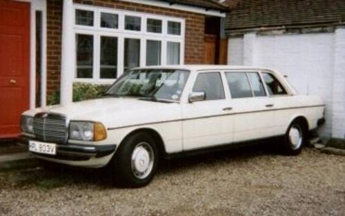 1980 Classic Mercedes Wedding Limousine for sale VENDU