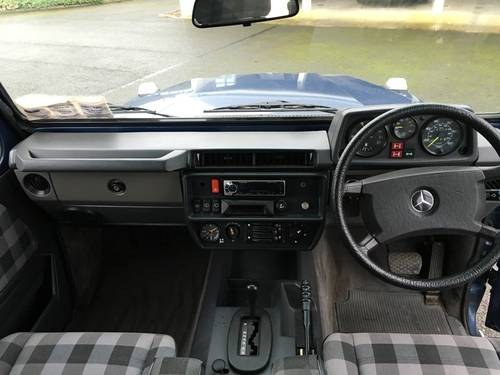 1989 Mercedes G Wagon 280 GE RHD For Sale