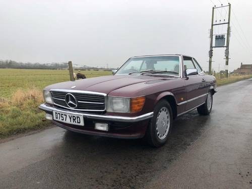 1987 Mercedes R107 300 SL Auto At ACA 27th January 2018 For Sale