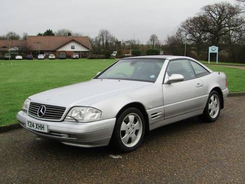 2001 Mercedes R129 SL320 At ACA 27th January 2018 For Sale