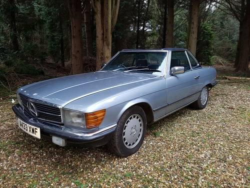 Mercedes 380 SL 1983 For Sale by Auction