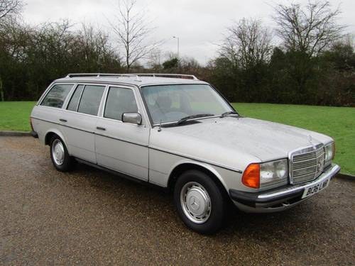 1984 Mercedes W123 230 TE Est Auto At ACA 27th January 2018 For Sale