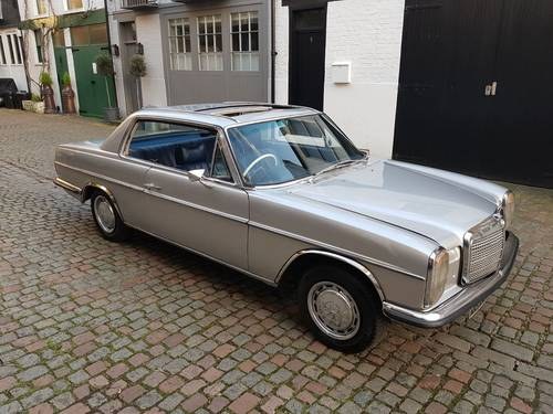 1973 W114 MERCEDES 280CE 2DR AUTOMATIC COUPE SOLD