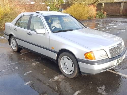 MAY SALE. 1994 Mercedes C220 For Sale by Auction