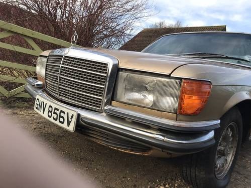 1979 Mercedes Benz w116 350se ‘used in the movie’ For Sale