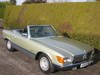 1983 Mercedes 500SL W107 Convertible 58,000miles For Sale