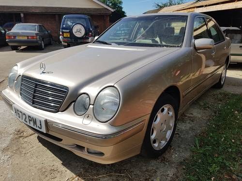 Mercedes E240 Elegance 2001 For Sale by Auction