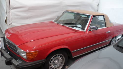 1984 Mercedes 380 sl For Sale