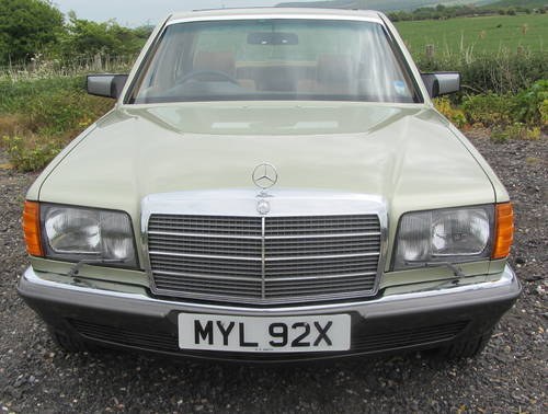 1982 Mercedes-Benz 380 SE W126 28,000miles 1st til 2016 For Sale