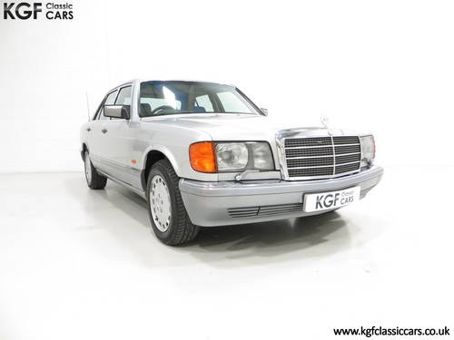 1991 An Opulent Mercedes-Benz W126 300SE with Just 64,801 Miles SOLD