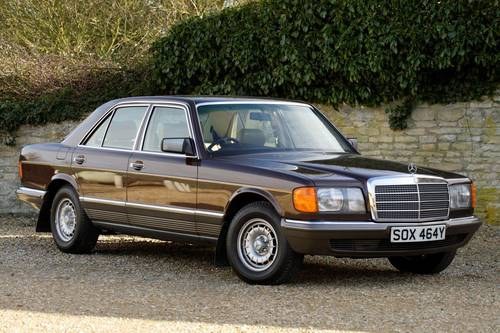 1983 Mercedes 380SE with only 15,000 warranted miles For Sale