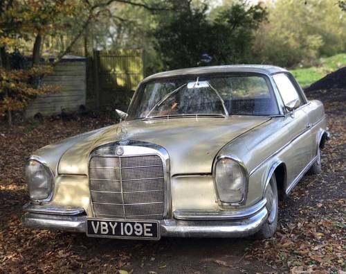1966 Mercedes Benz 300se coupe w112 RHD For Sale