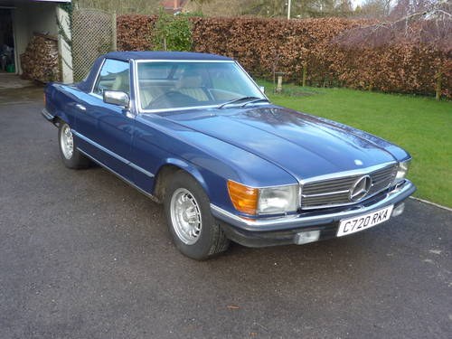1985 Mercedes-Benz 380SL with Hardtop For Sale by Auction