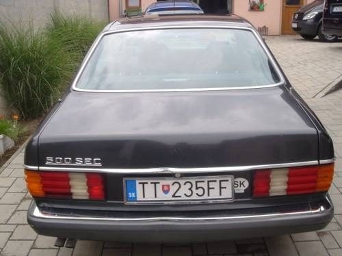 1990 Mercedes 126 SEC 500 coupe For Sale