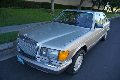 1989 Mercedes 420SEL with only 2 owners since new VENDUTO