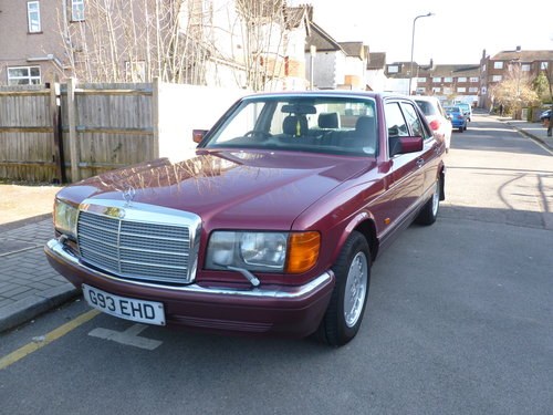 mercedes 300 se 1989 in exceptional condition For Sale