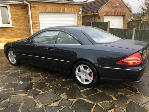 2005 Mercedes CL500 (C215) Only 62k from new! VENDUTO