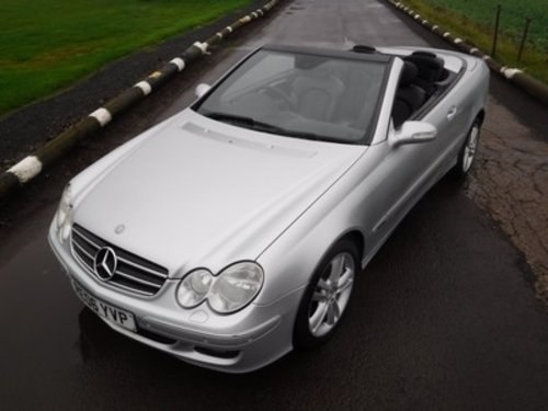 2006 Mercedes CLK500 Avantgarde Auto In vendita all'asta