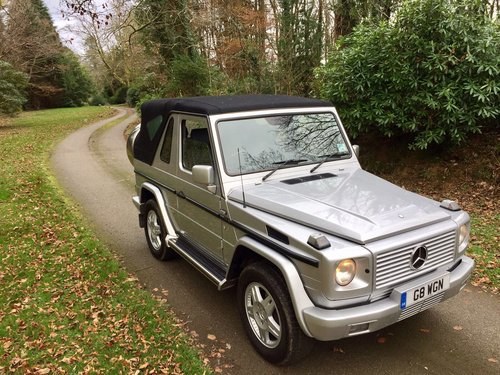 2001 Mercedes-Benz G500 G-Wagon For Sale