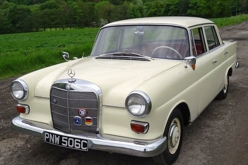1965 MERCEDES 190 FINTAIL. GLEAMING PAINTWORK. STUNNING INTERIOR. For Sale