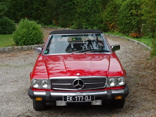1980 Mercedes 450 SL  LHD For Sale