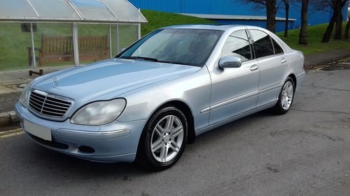 2002 MERCEDES S CLASS S320 CDI FULL MOT WITH ONLY 145K  For Sale