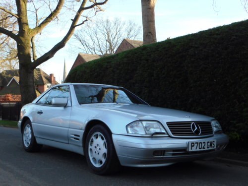 1996 	Mercedes-Benz SL Class 3.2 SL320 2dr SILVER SOFT/HARD TOP For Sale