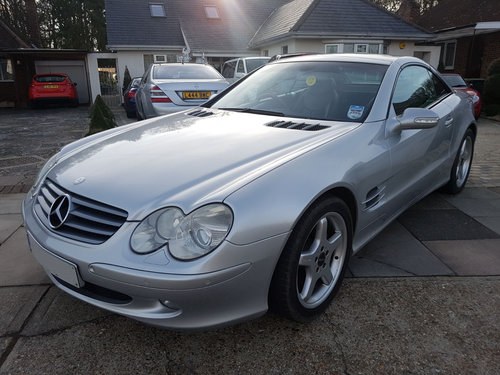 Mercedes 500 SL 2002 For Sale by Auction