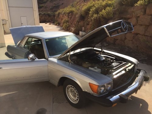 Mercedes 450SLC 1979 Located in Spain for restoration For Sale